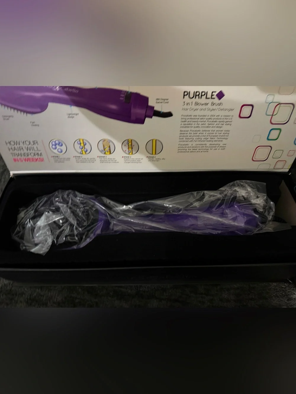 ProCabello 3-in-1 Blower Brush Hair Dryer and Styler
